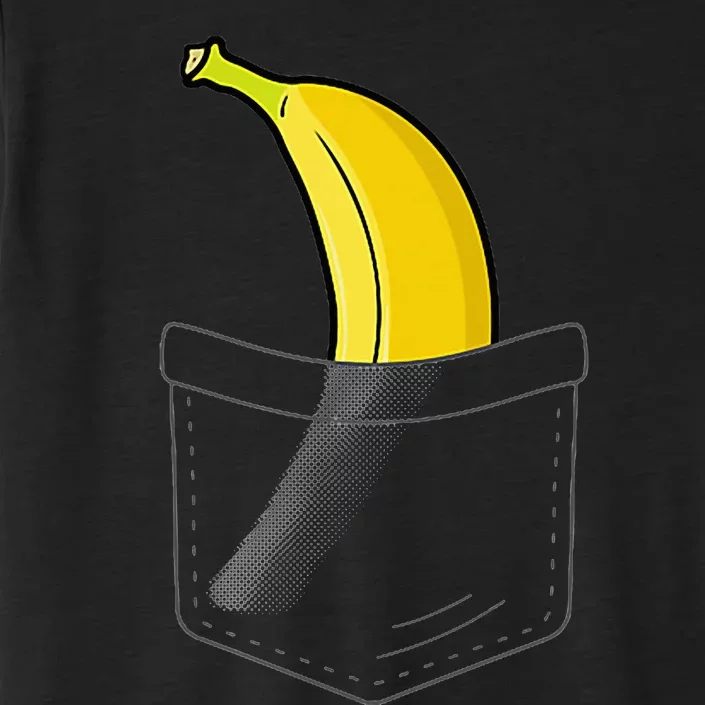 Cool Banana Fruit Lover Banana Yellow Hawaiian ChromaSoft Performance T-Shirt