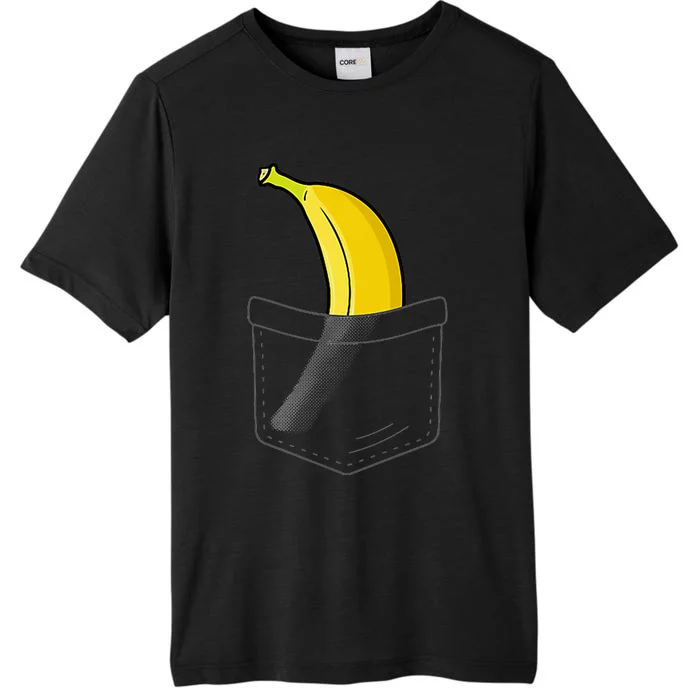 Cool Banana Fruit Lover Banana Yellow Hawaiian ChromaSoft Performance T-Shirt