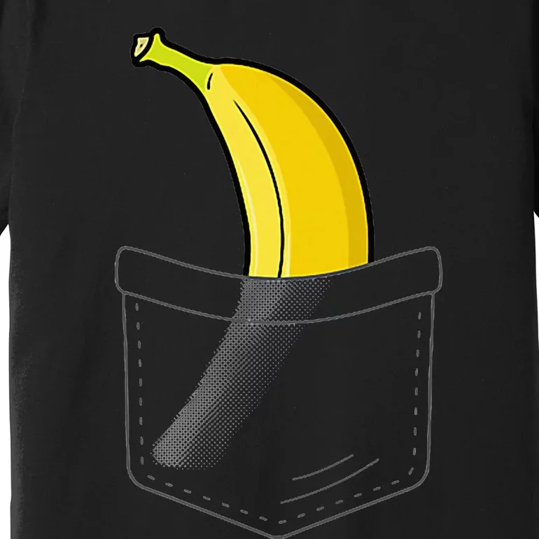 Cool Banana Fruit Lover Banana Yellow Hawaiian Premium T-Shirt