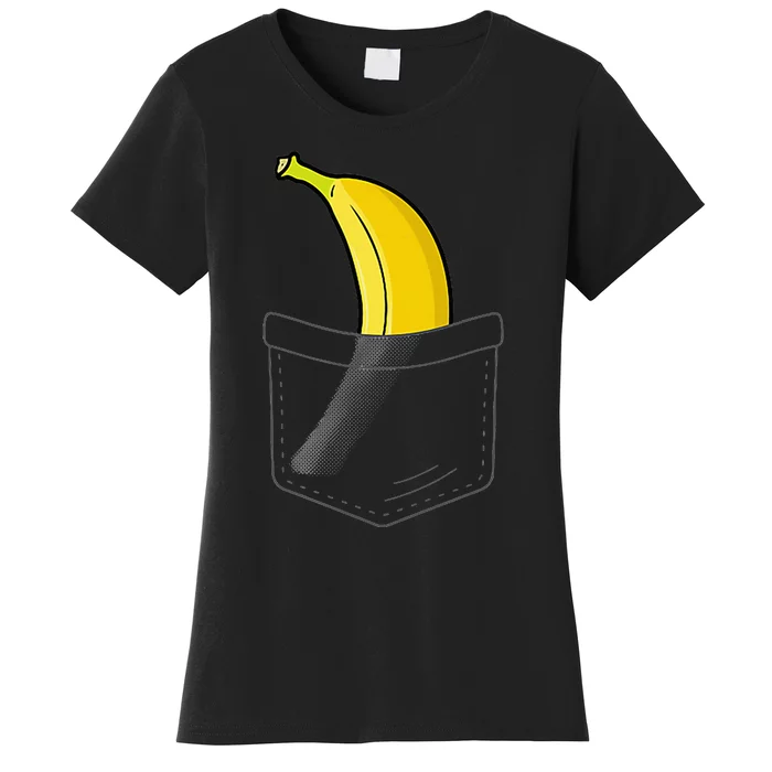 Cool Banana Fruit Lover Banana Yellow Hawaiian Women's T-Shirt