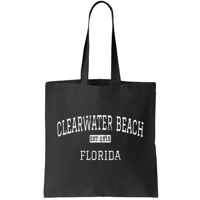 Clearwater Beach Florida FL Vintage Tote Bag