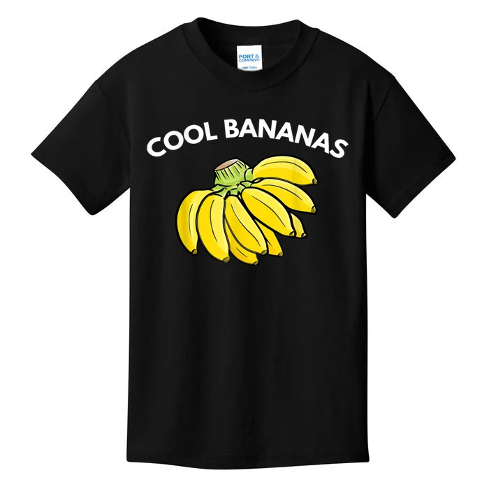 Cool Bananas| Funny Fruit Pun | Banana Kids T-Shirt