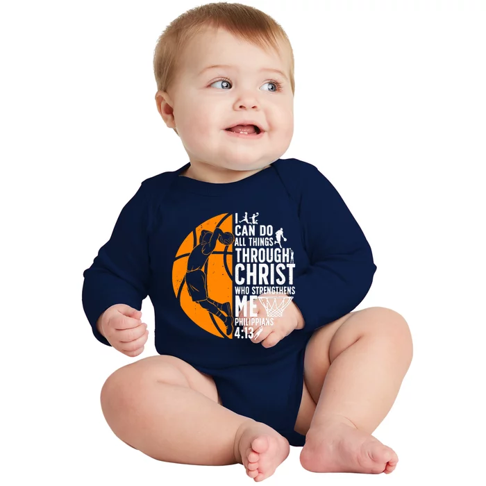 Cool Basketball For  Wo Sport Game Basketball Player Baby Long Sleeve Bodysuit