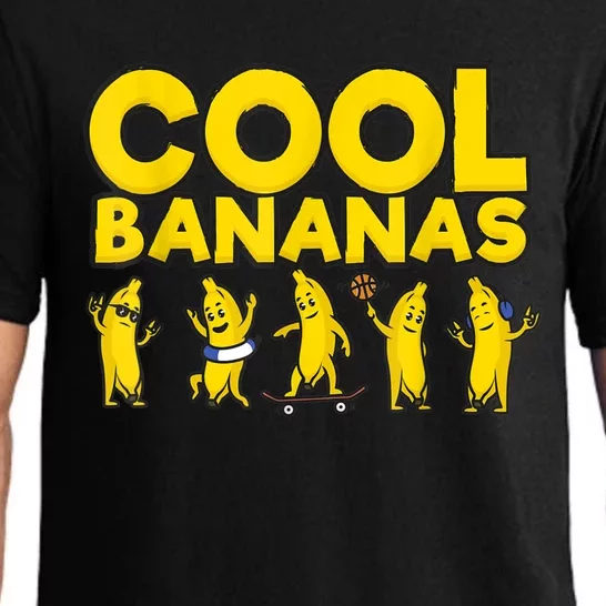 Cool Bananas | Funny Fruit Pun | Banana Pajama Set