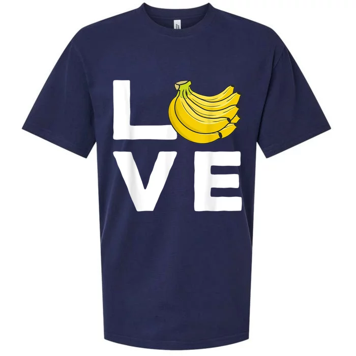 Cool Banana For Men Women Fruit Lover Bananas Hawaiian Love Sueded Cloud Jersey T-Shirt