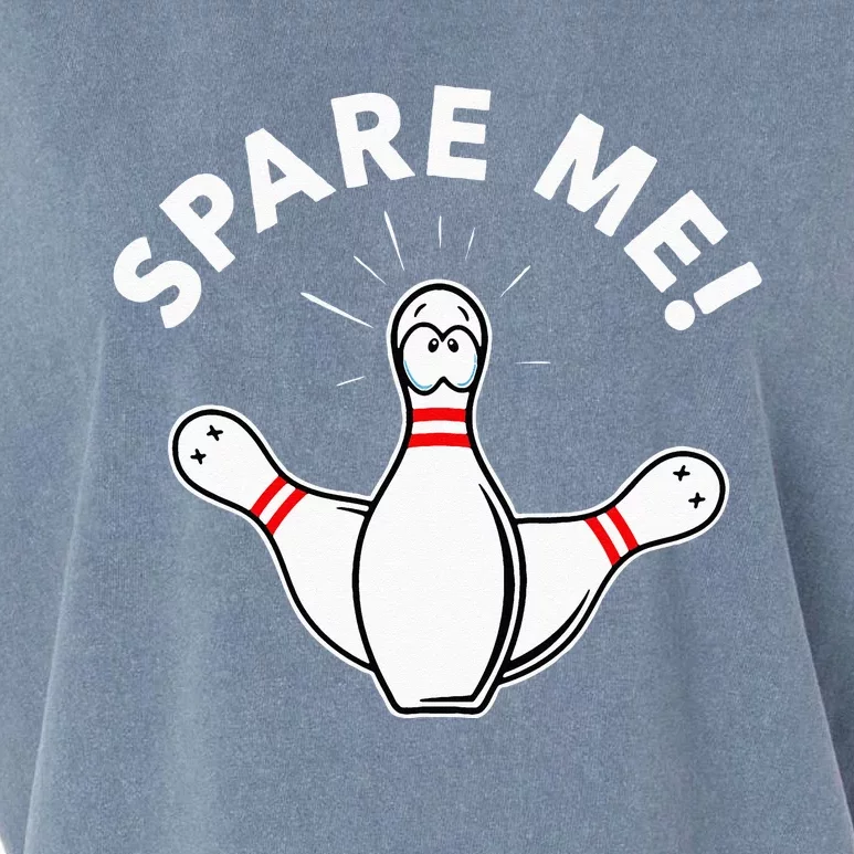 Cute Bowling For Or Spare Me Garment-Dyed Women's Muscle Tee