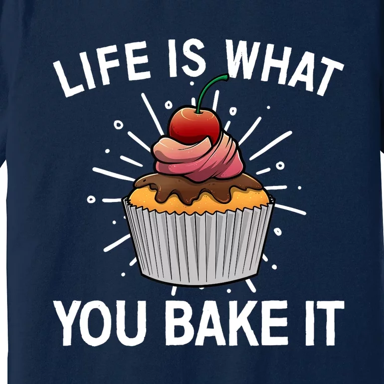 Cool Baking For Baker Cookie Cupcake Pastry Chef Premium T-Shirt