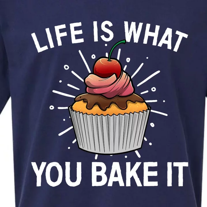 Cool Baking For Baker Cookie Cupcake Pastry Chef Sueded Cloud Jersey T-Shirt