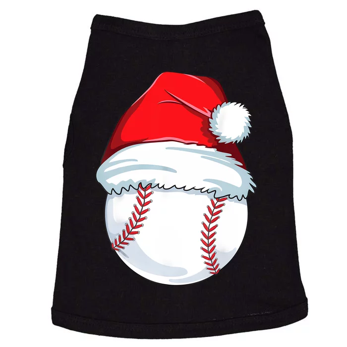 Christmas Baseball For Kids Men Ball Santa Pajama Doggie Tank