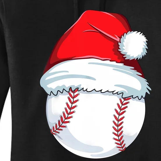 Christmas Baseball For Kids Men Ball Santa Pajama Women's Pullover Hoodie