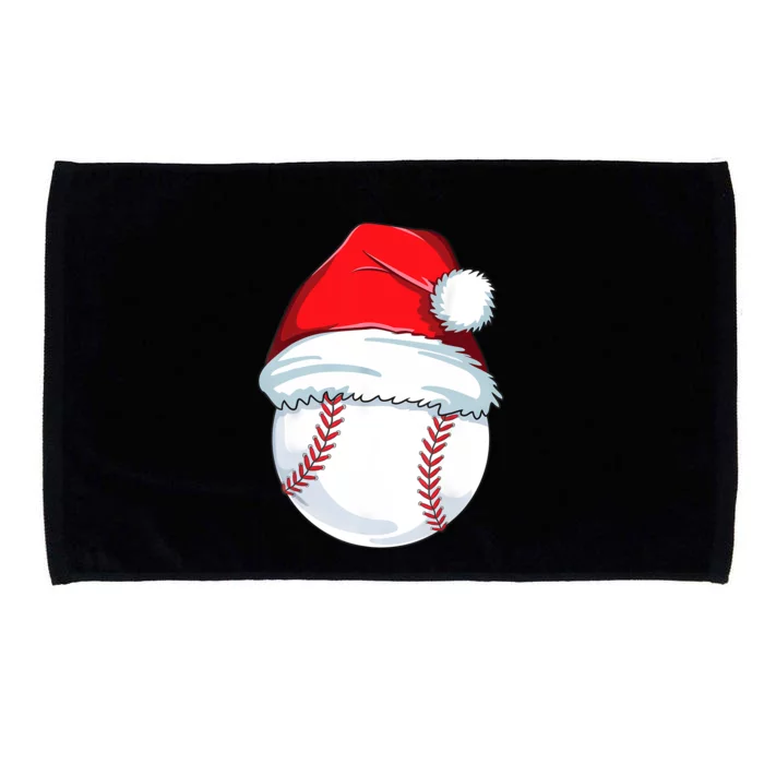 Christmas Baseball For Kids Men Ball Santa Pajama Microfiber Hand Towel