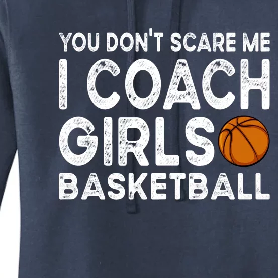 Coach Basketball Funny Dad Papa Mom Mama Uncle Gift Women's Pullover Hoodie