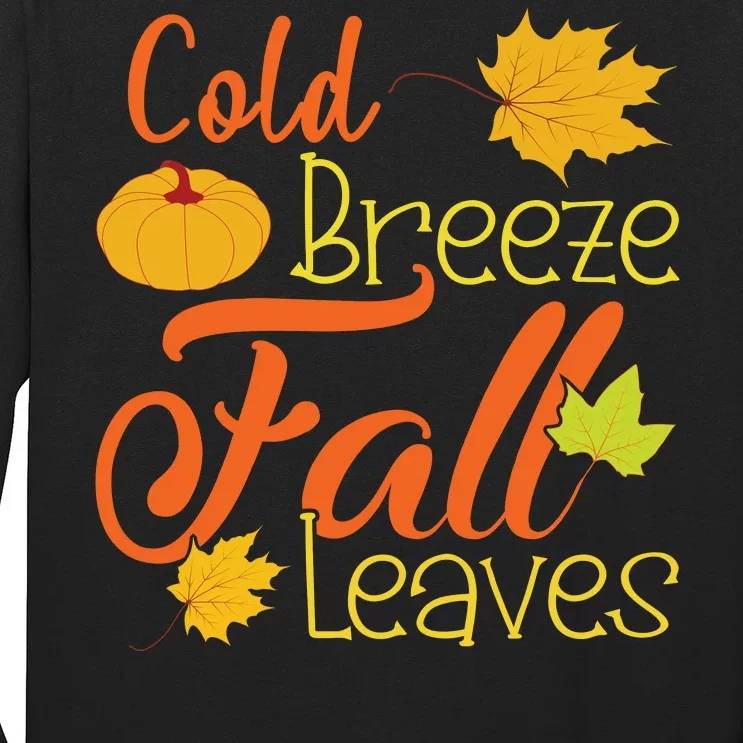 Cold Breeze Fall Leaves Long Sleeve Shirt