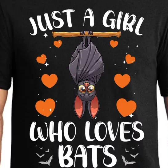 Cool Bat For Women Girls Fruit Bat Lovers Animal Halloween Pajama Set