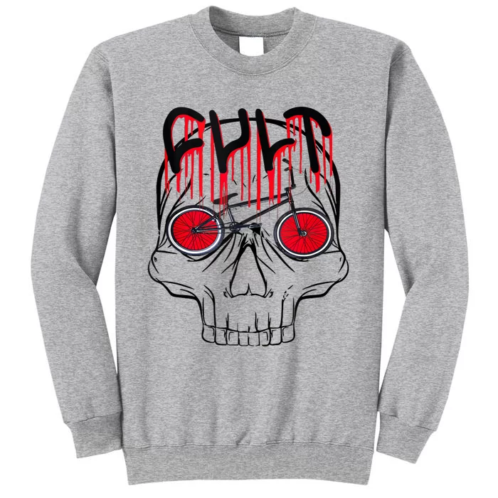 Cult Bmx Gift For Outdoor Lover Tall Sweatshirt