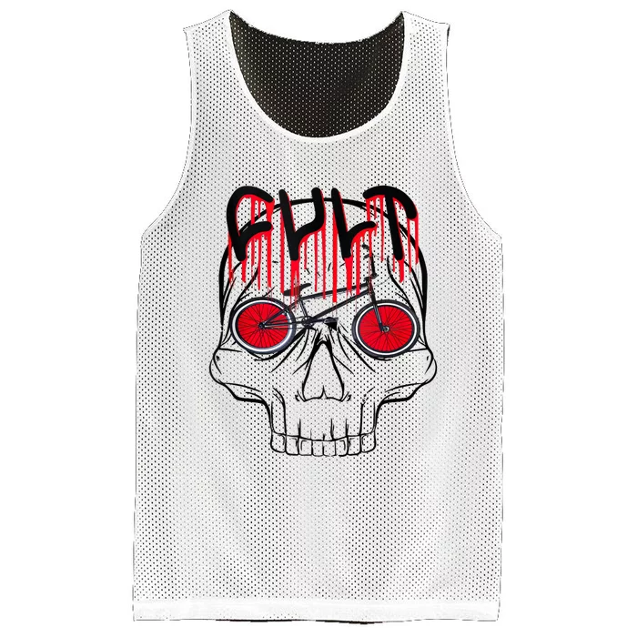 Cult Bmx Gift For Outdoor Lover Mesh Reversible Basketball Jersey Tank