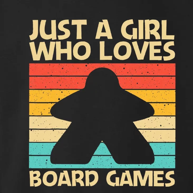 Cool Board Game Art For Girl Board Gamer Meeple Lovers Toddler Hoodie