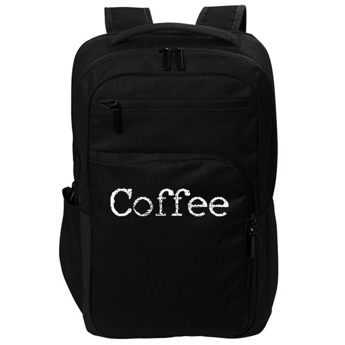 Coffee Barista Gift Impact Tech Backpack