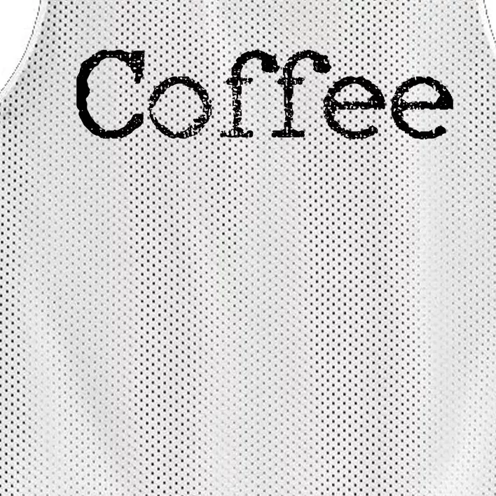 Coffee Barista Gift Mesh Reversible Basketball Jersey Tank