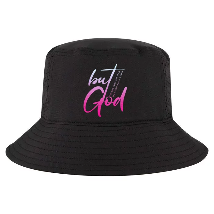 Christian But God Inspirational Gift John 316 Cool Comfort Performance Bucket Hat