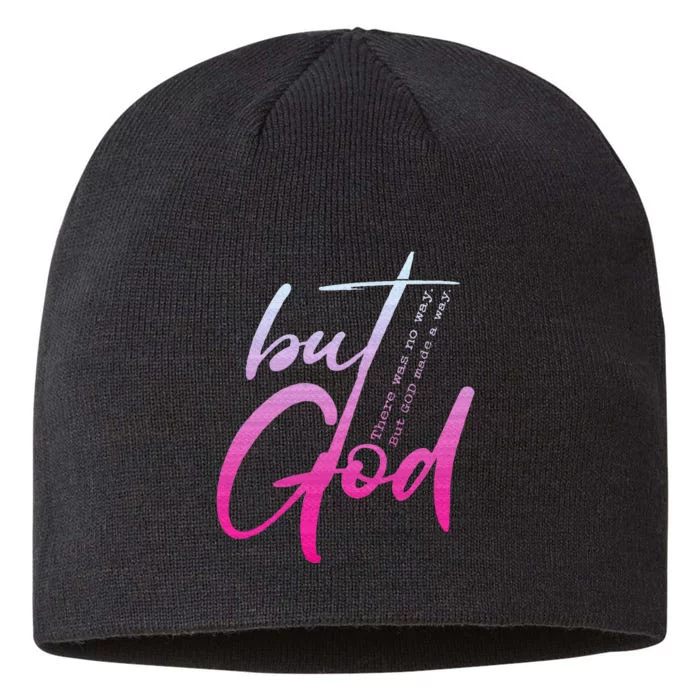 Christian But God Inspirational Gift John 316 8 1/2in Sustainable Knit Beanie