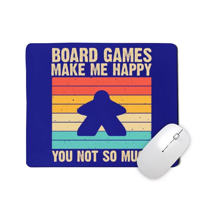 Cool Board Games Meeple Gaming Nerd Game Night Cool Gift Mousepad