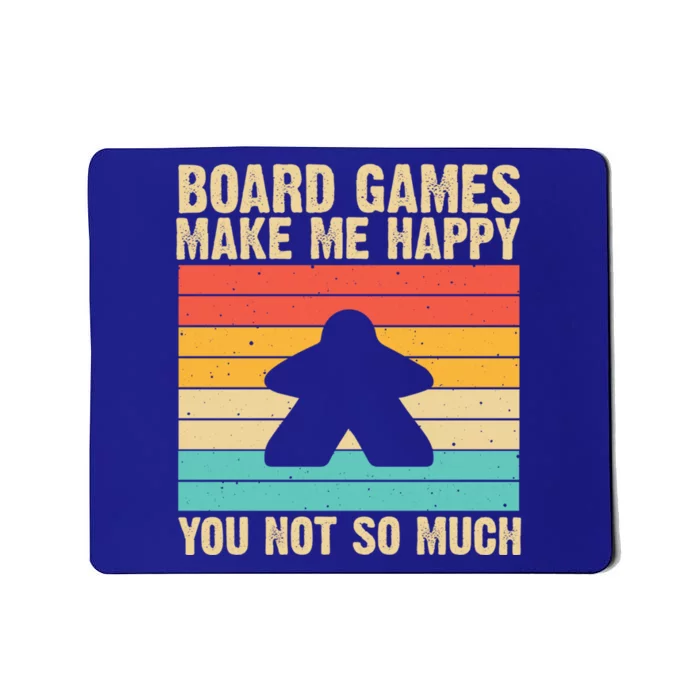 Cool Board Games Meeple Gaming Nerd Game Night Cool Gift Mousepad