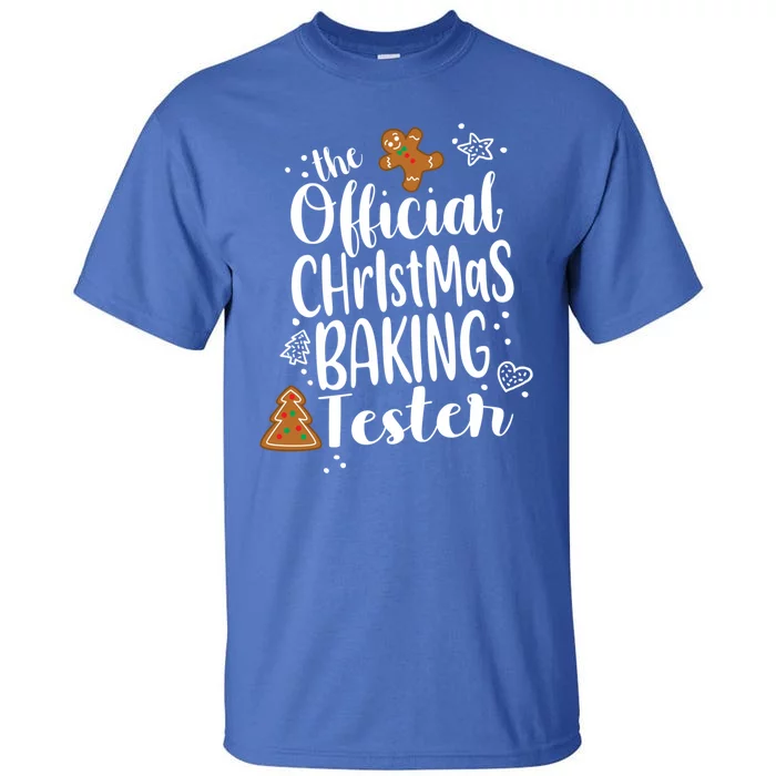 Christmas Baking Gingerbread Cookie Tester Team Crew Gift Tall T-Shirt