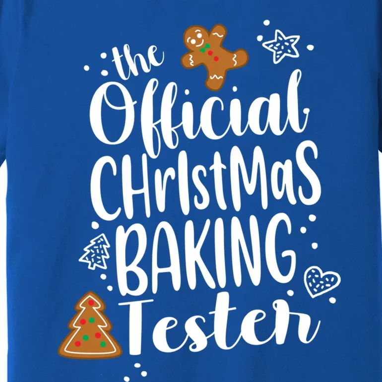 Christmas Baking Gingerbread Cookie Tester Team Crew Gift Premium T-Shirt