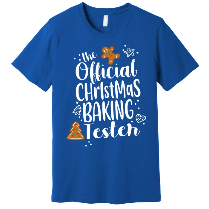 Christmas Baking Gingerbread Cookie Tester Team Crew Gift Premium T-Shirt