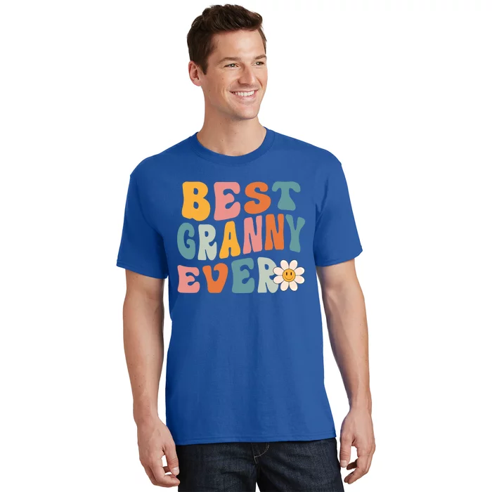 Cute Best Granny Ever Mothers Day Mom Grandma Gift T-Shirt