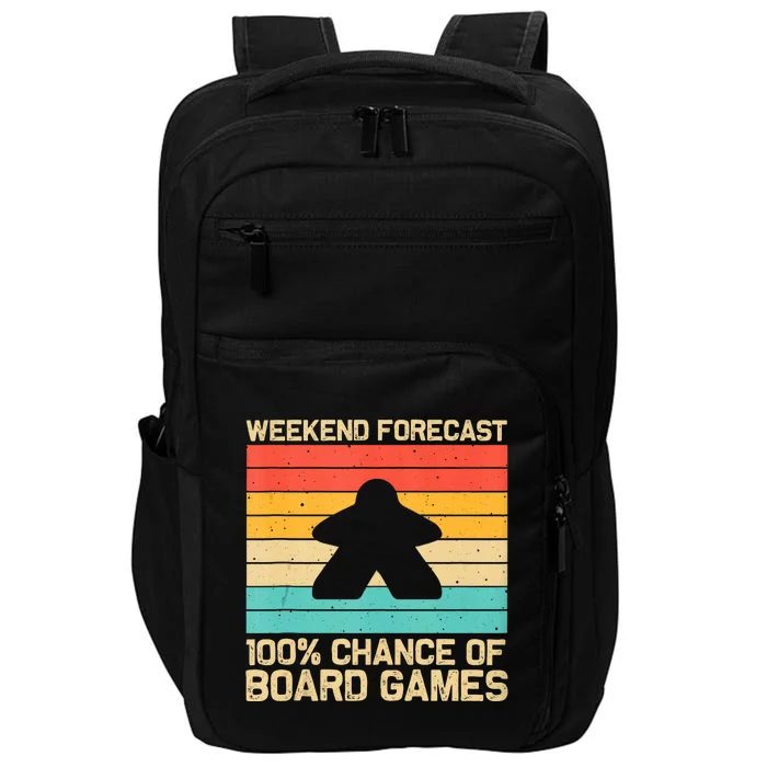 Cool Board Games For Meeple Gaming Nerd Game Night Impact Tech Backpack