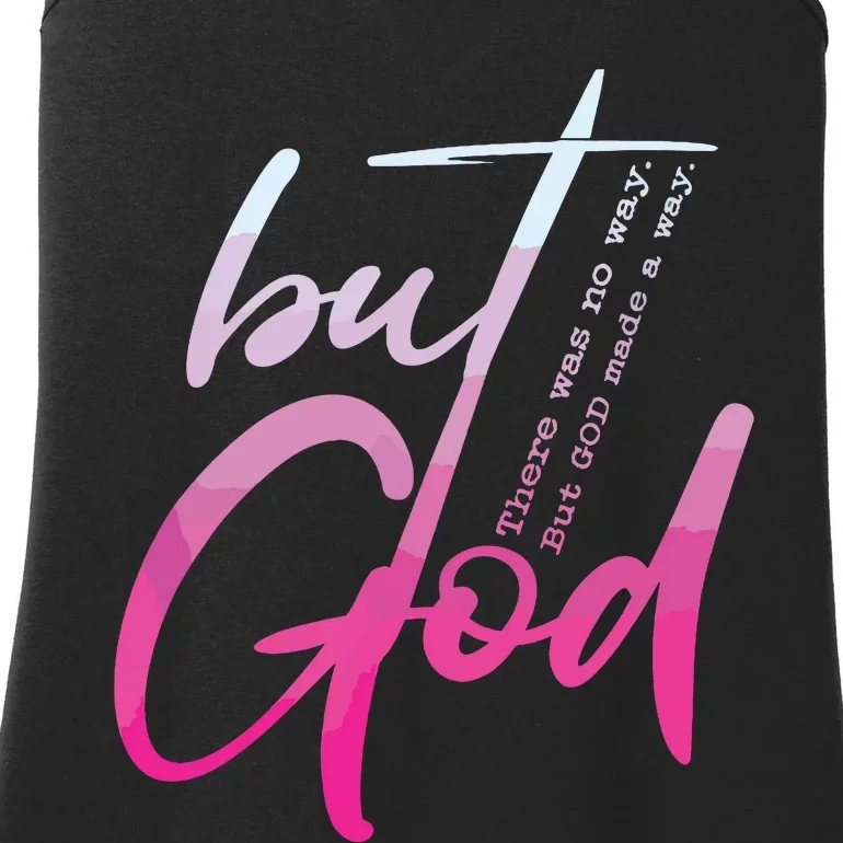 Christian But God Inspirational Gift John Ladies Essential Tank