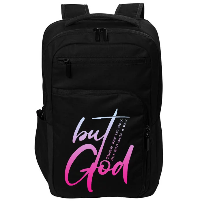 Christian But God Inspirational Gift John 316 Impact Tech Backpack