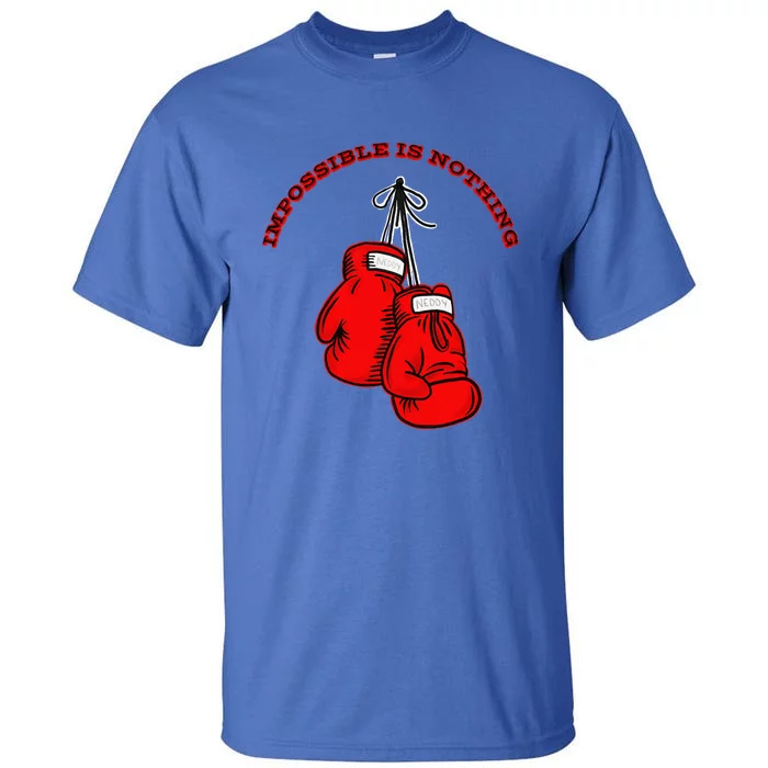 Champion Boxing Gym Training Funny Sport Lover Tall T-Shirt