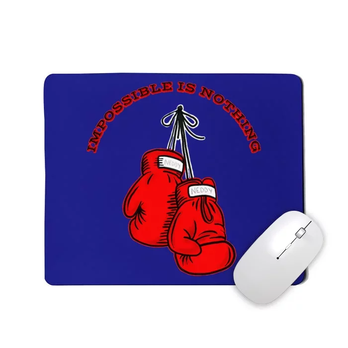 Champion Boxing Gym Training Funny Sport Lover Mousepad