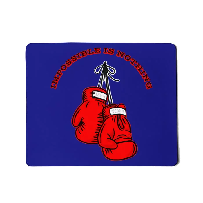 Champion Boxing Gym Training Funny Sport Lover Mousepad