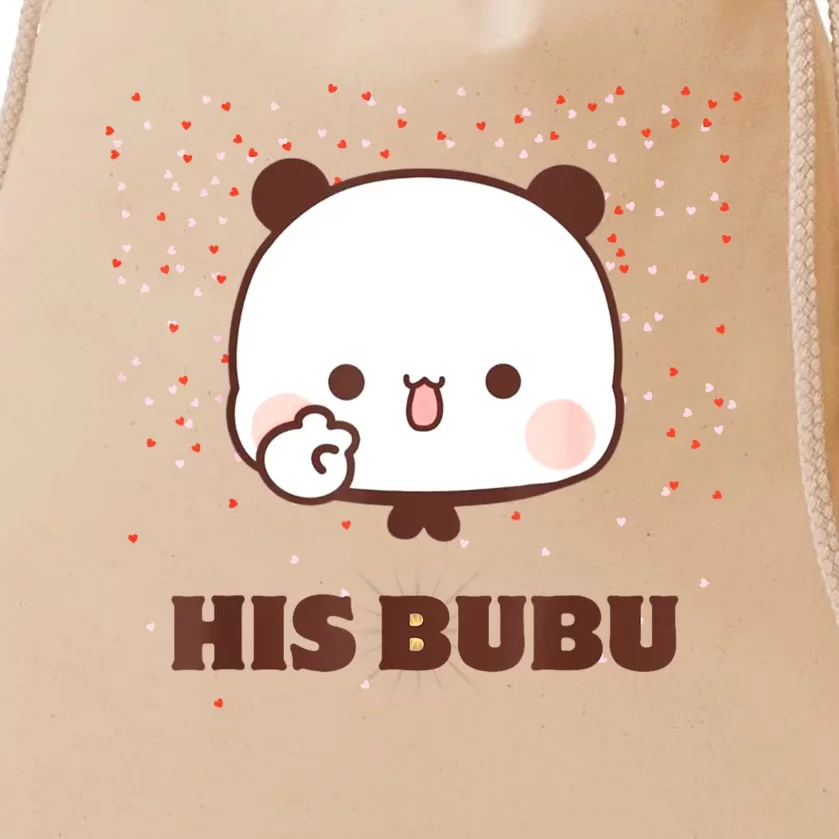 Cheerful Bubu Greeting His Bubu And Dudu Drawstring Bag