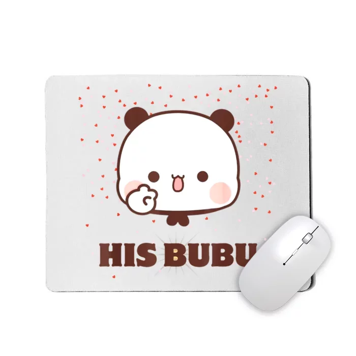 Cheerful Bubu Greeting His Bubu And Dudu Mousepad