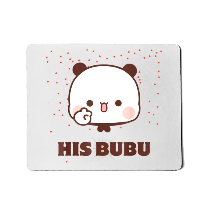 Cheerful Bubu Greeting His Bubu And Dudu Mousepad