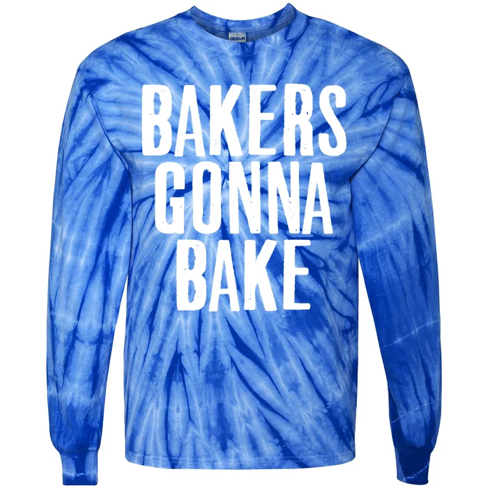 Cooking Bakers Gonna Bake Baking Lover Food Pun Cute Gift Tie-Dye Long Sleeve Shirt