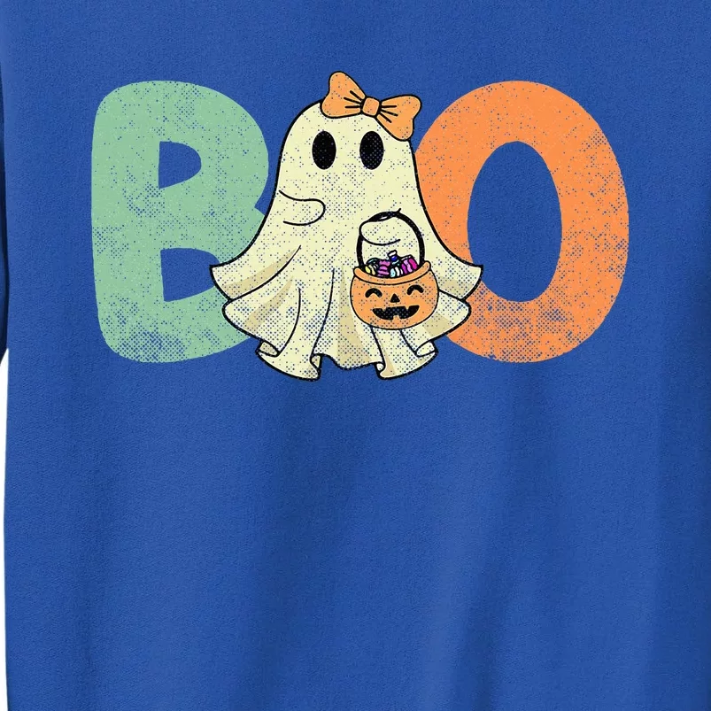 Cute Boo Ghost Halloween Costume Sweatshirt