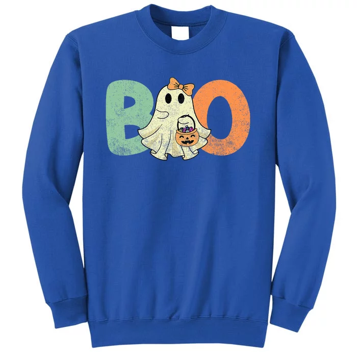 Cute Boo Ghost Halloween Costume Sweatshirt