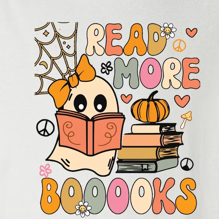 Cute Booooks Ghost Read More Books Funny Teacher Halloween Toddler Long Sleeve Shirt