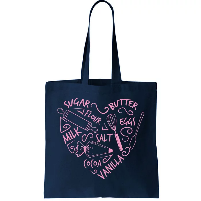 Cute Baking Gift Love Baking Cake Pastry Chef TeeCute Baking Gift Love Baking Ca Tote Bag