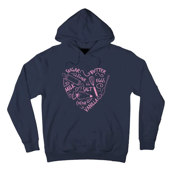 Cute Baking Gift Love Baking Cake Pastry Chef TeeCute Baking Gift Love Baking Ca Tall Hoodie