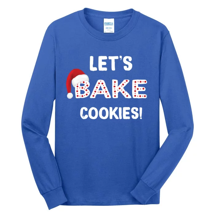 Christmas Baking Gift Cookie Crew Baking Gift Tall Long Sleeve T-Shirt