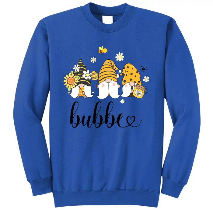 Cute Bubbe Gnomes With Bees And Sunflower Country Style Gift Tall Sweatshirt