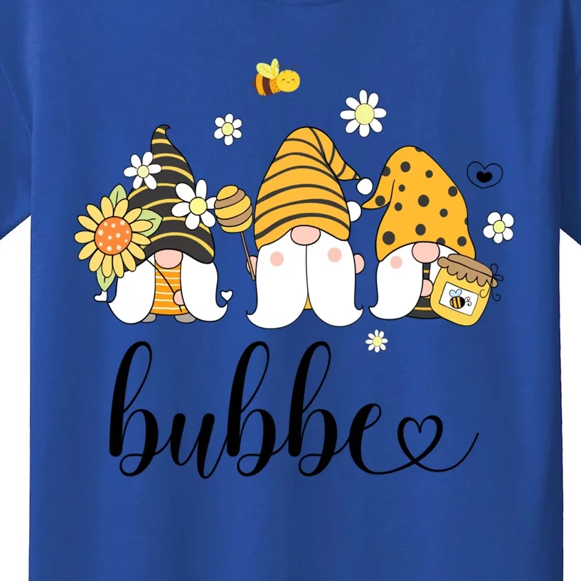 Cute Bubbe Gnomes With Bees And Sunflower Country Style Gift Kids T-Shirt