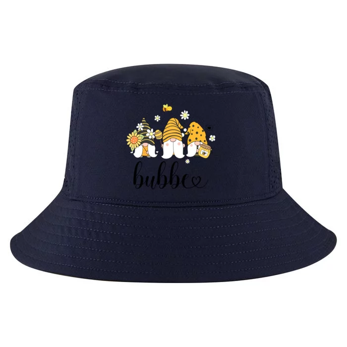 Cute Bubbe Gnomes With Bees And Sunflower Country Style Gift Cool Comfort Performance Bucket Hat